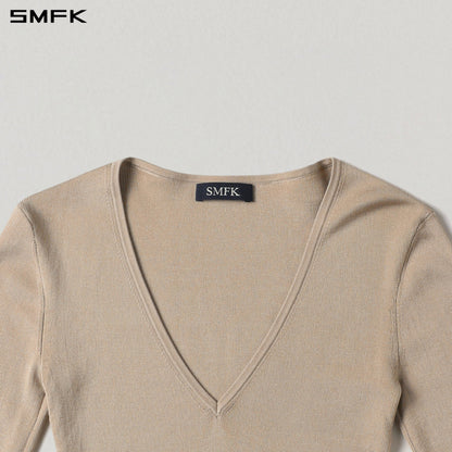 SMFK Myth Siren Evening Slim Knit Pullover Tencel+Silk Fresh Skin