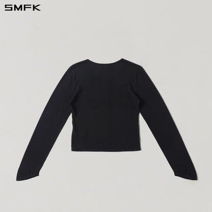 SMFK Myth Aeolus Slim Knit Acetate+Cotton Wild Black
