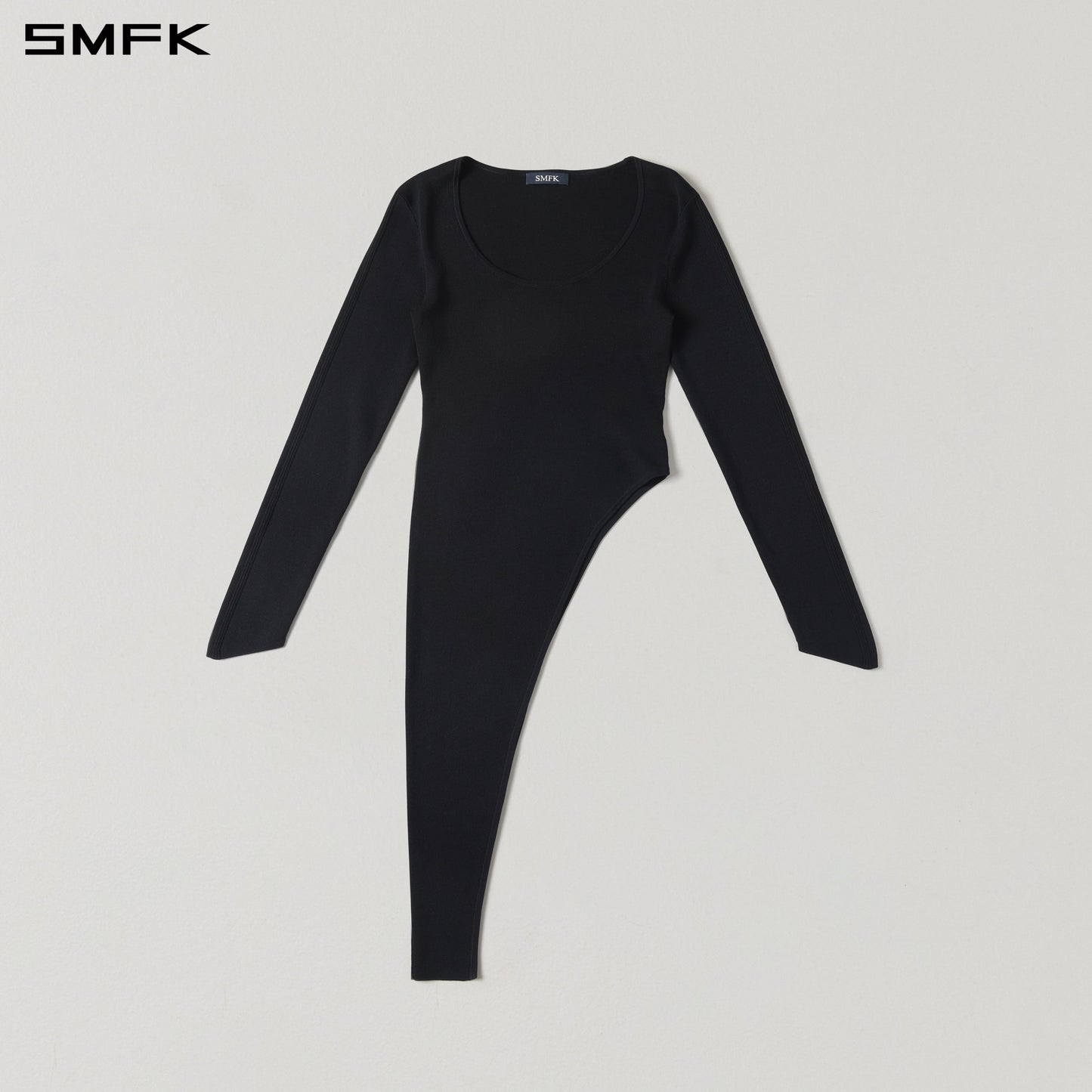 SMFK Myth Siren Evening Pullover Tencel+Silk Wild Black