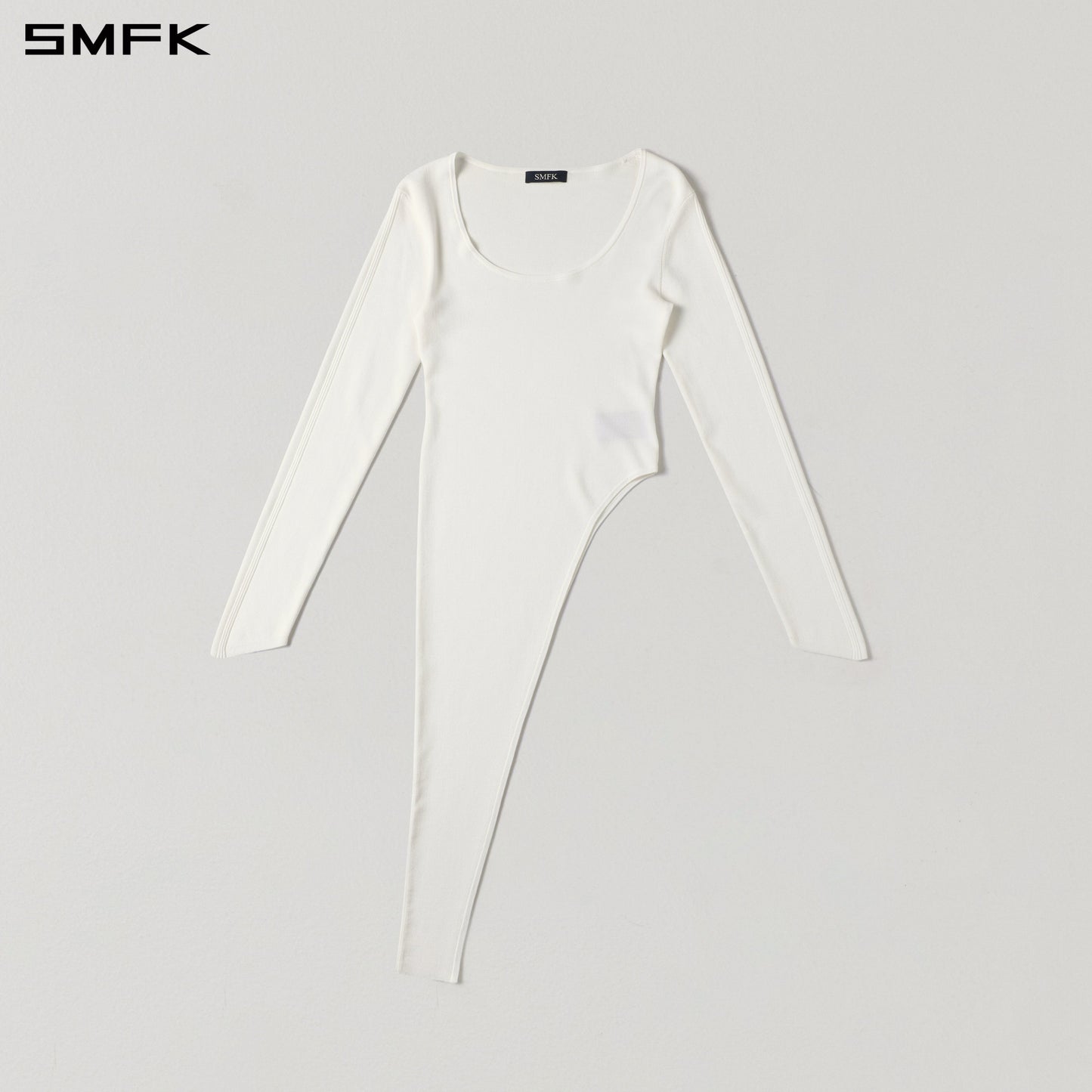 SMFK Myth Siren Evening Pullover Tencel+Silk Cloud White