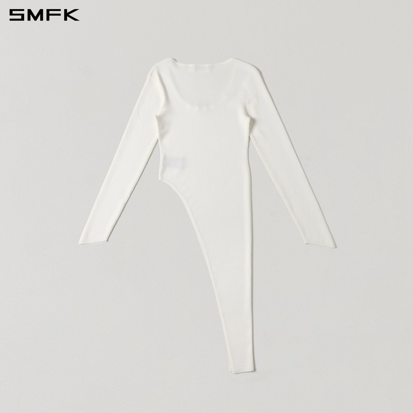 SMFK Myth Siren Evening Pullover Tencel+Silk Cloud White
