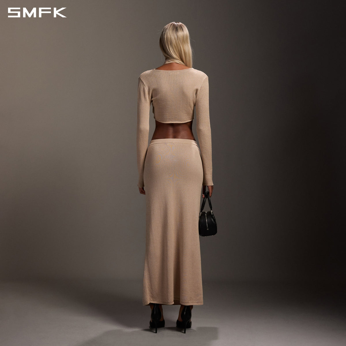 SMFK Myth Siren Short Knit Cardigan Tencel+Silk Fresh Skin