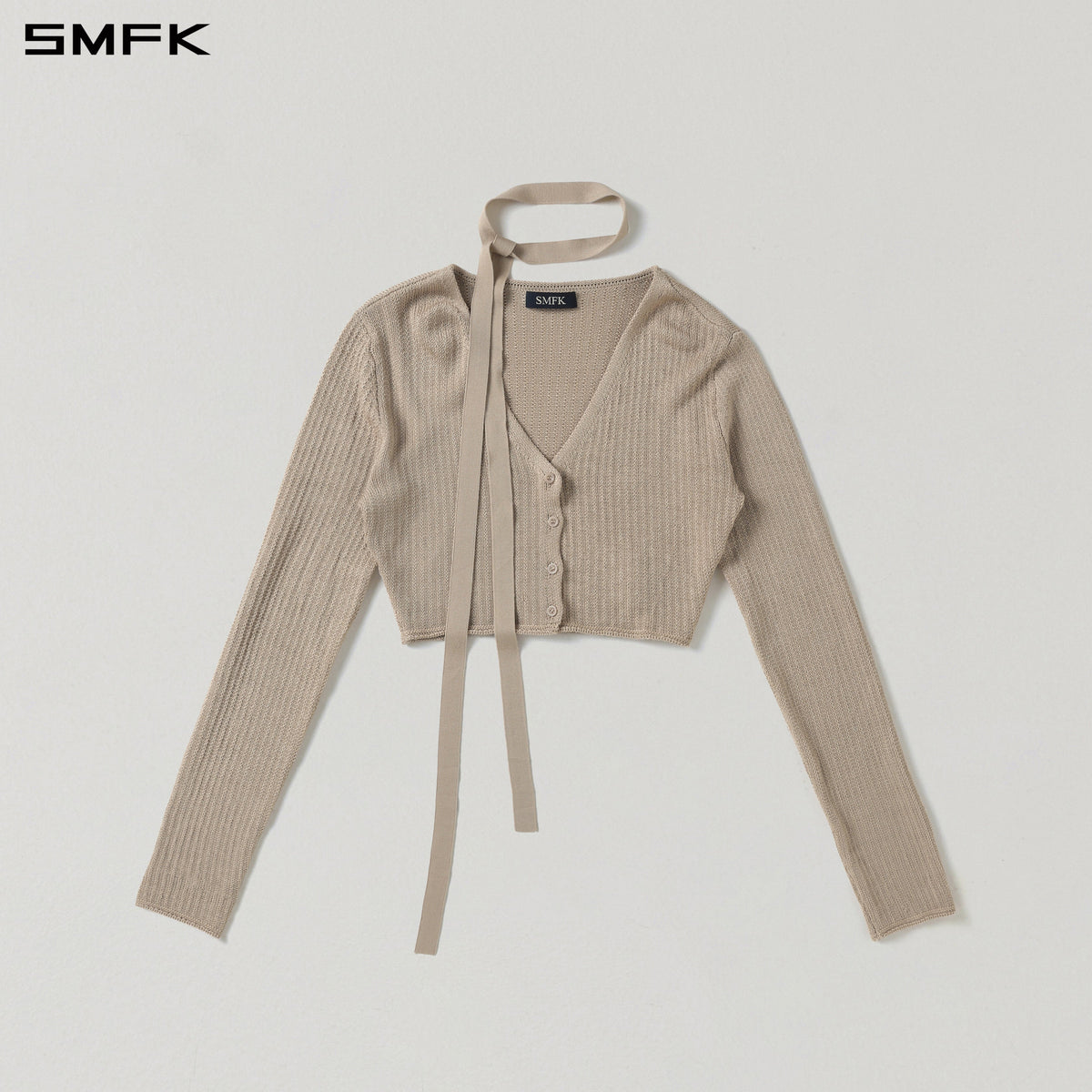 SMFK Myth Siren Short Knit Cardigan Tencel+Silk Fresh Skin
