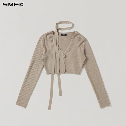 SMFK Myth Siren Short Knit Cardigan Tencel+Silk Fresh Skin