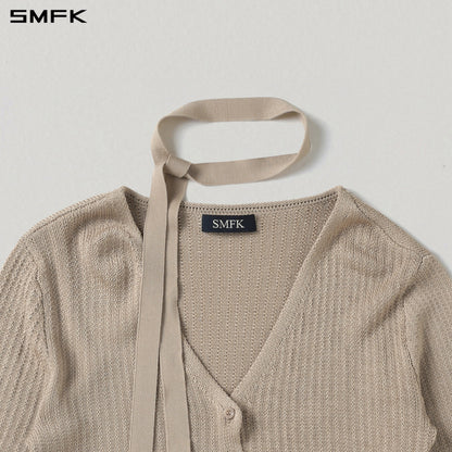 SMFK Myth Siren Short Knit Cardigan Tencel+Silk Fresh Skin
