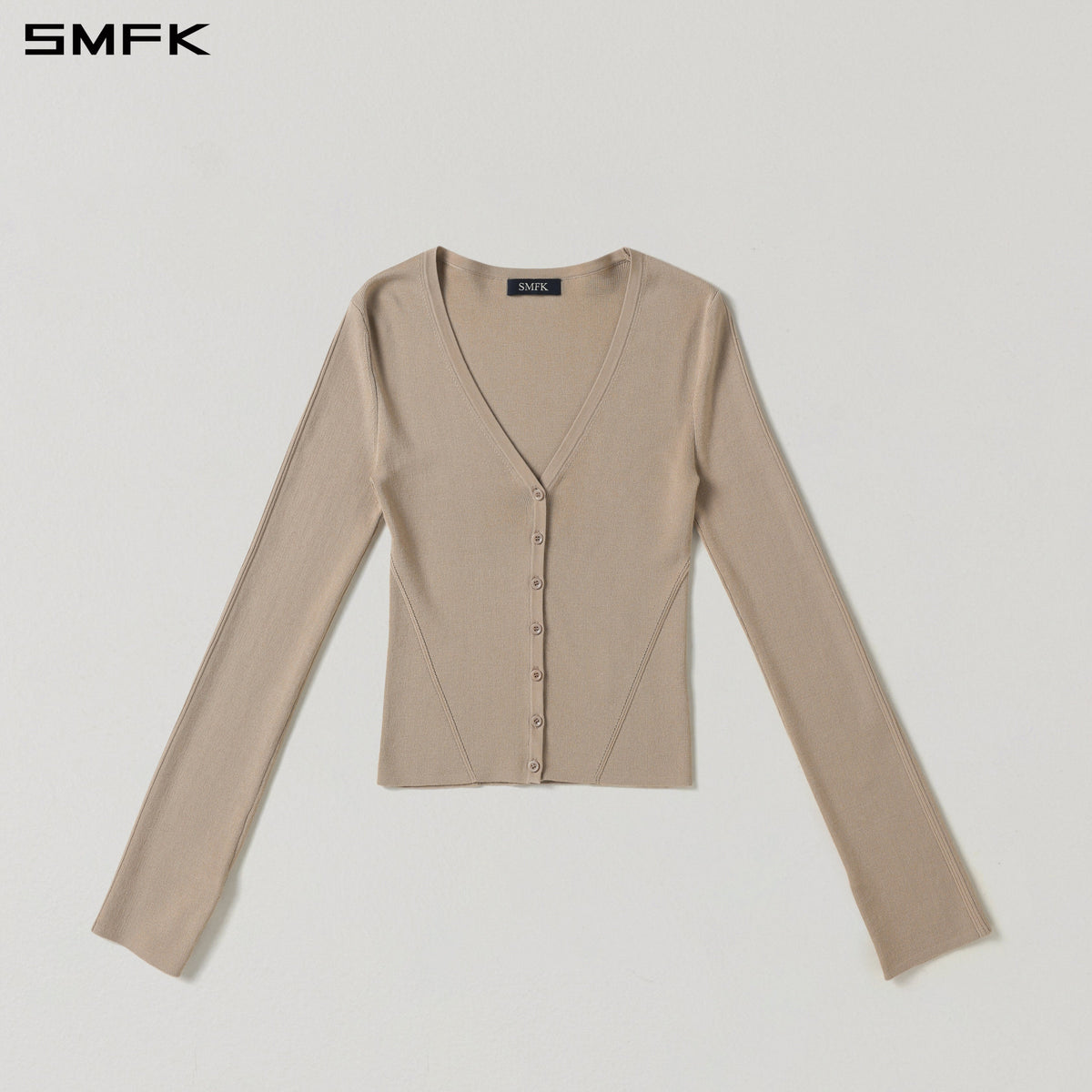 SMFK Myth Siren Evening Slim Knit Cardigan Tencel+Silk Fresh Skin