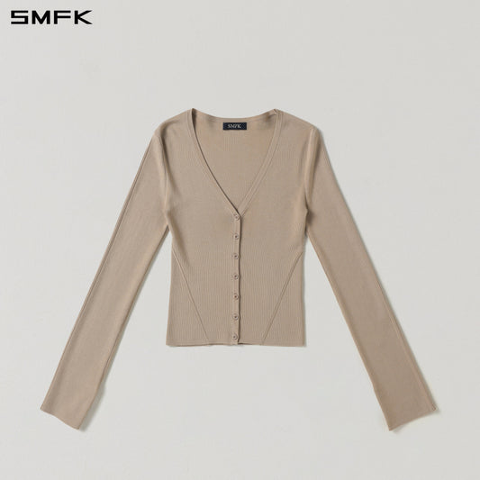 SMFK Myth Siren Evening Slim Knit Cardigan Tencel+Silk Fresh Skin