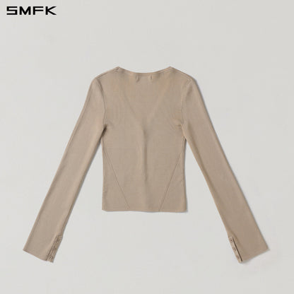 SMFK Myth Siren Evening Slim Knit Cardigan Tencel+Silk Fresh Skin