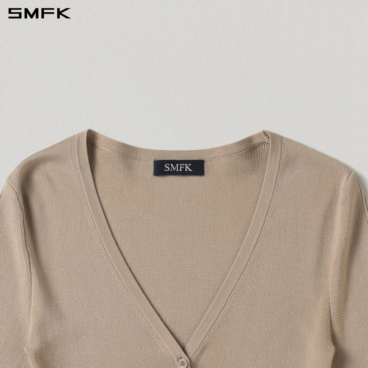 SMFK Myth Siren Evening Slim Knit Cardigan Tencel+Silk Fresh Skin