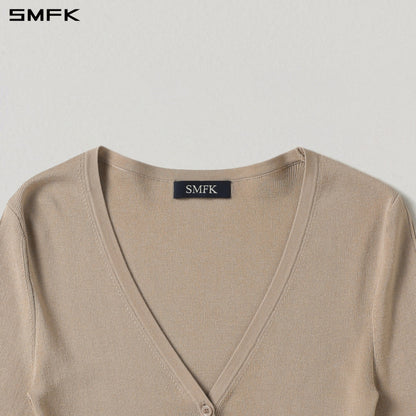 SMFK Myth Siren Evening Slim Knit Cardigan Tencel+Silk Fresh Skin