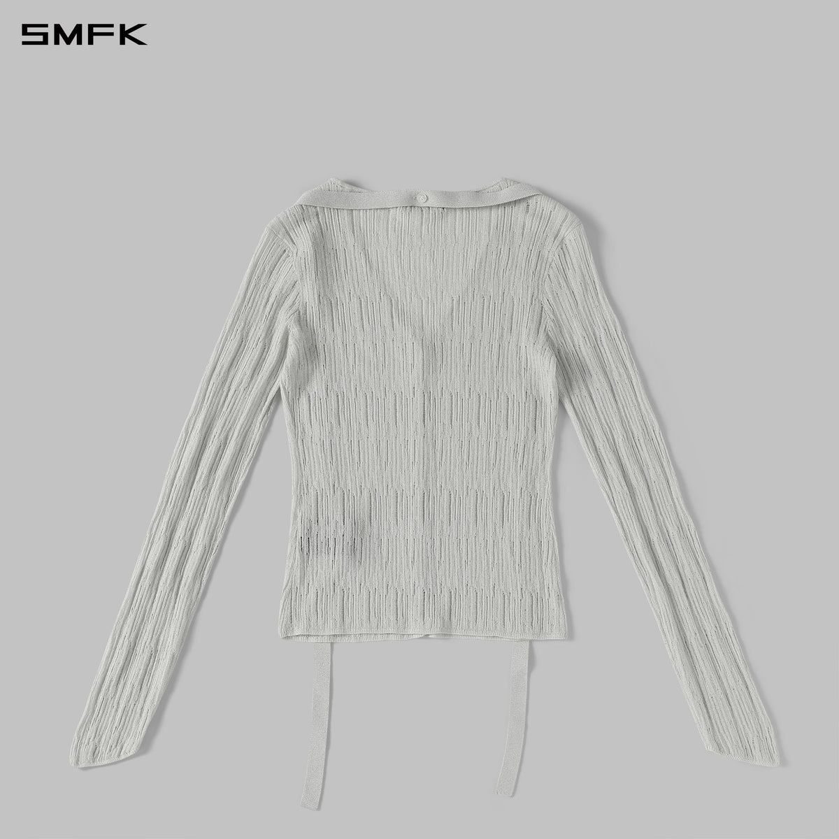SMFK Myth Siren Evening Knit Cardigan Metallic Yarn Aurora Sliver