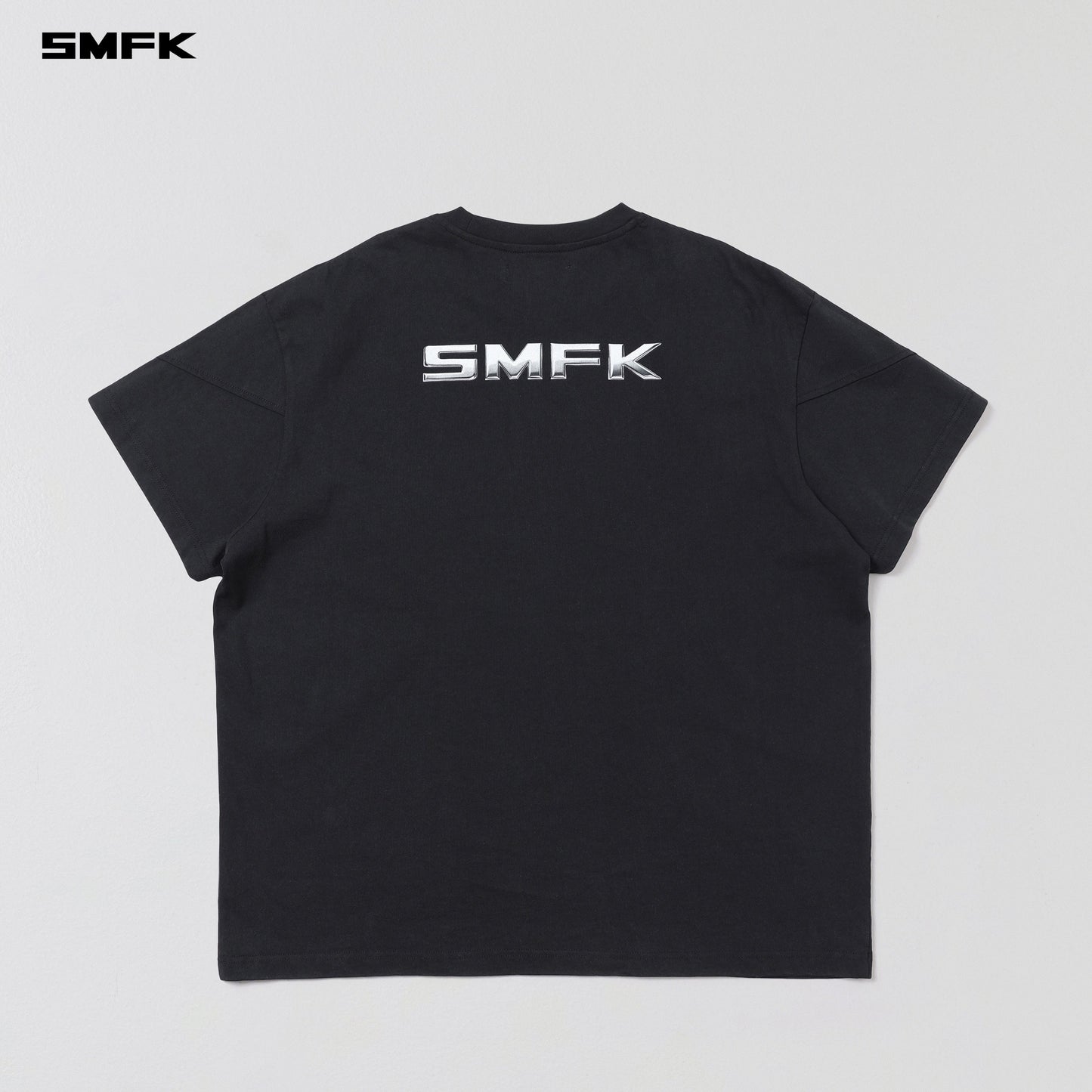 SMFK Future Reflection Loose Tee Cotton Wild Black