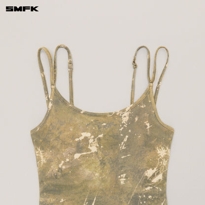SMFK Vintage Hurricane Fade Short Dress Hurricane Camouflage