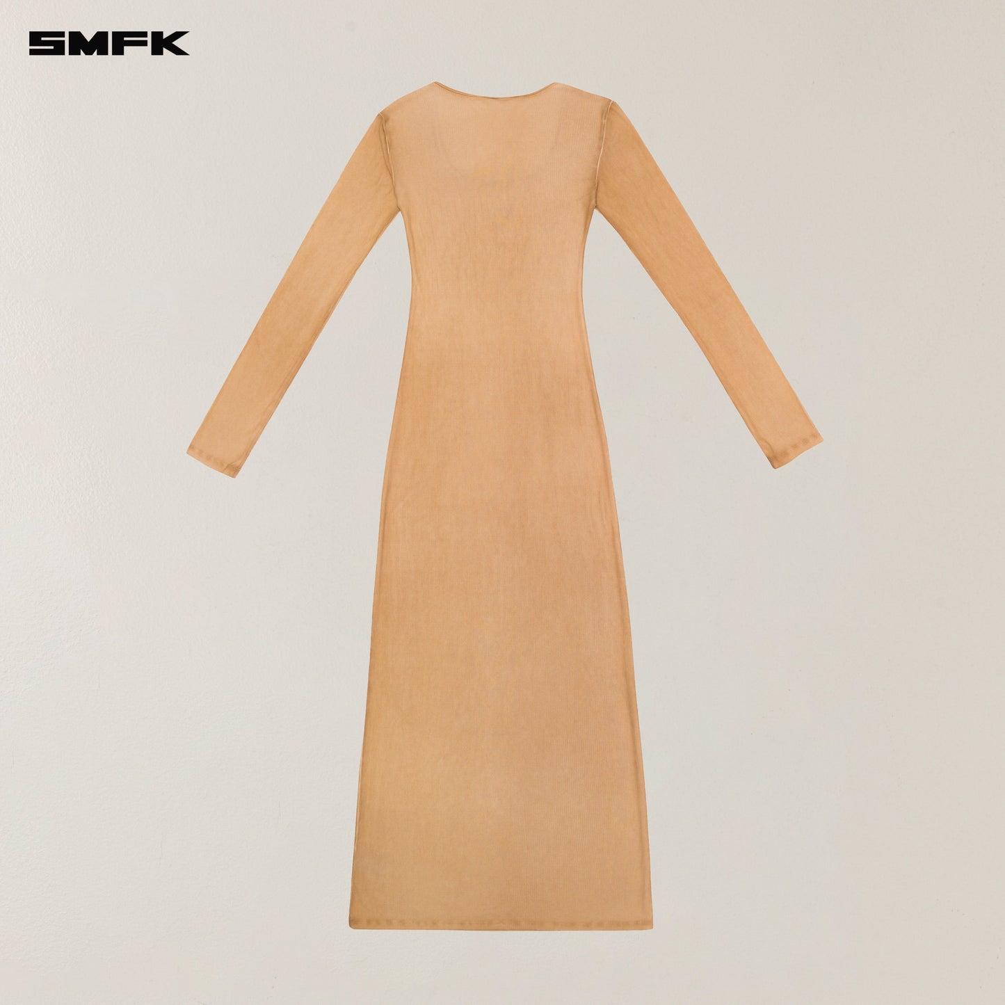 SMFK Vintage Hurricane Silk Fade Body Dress Fading Desert