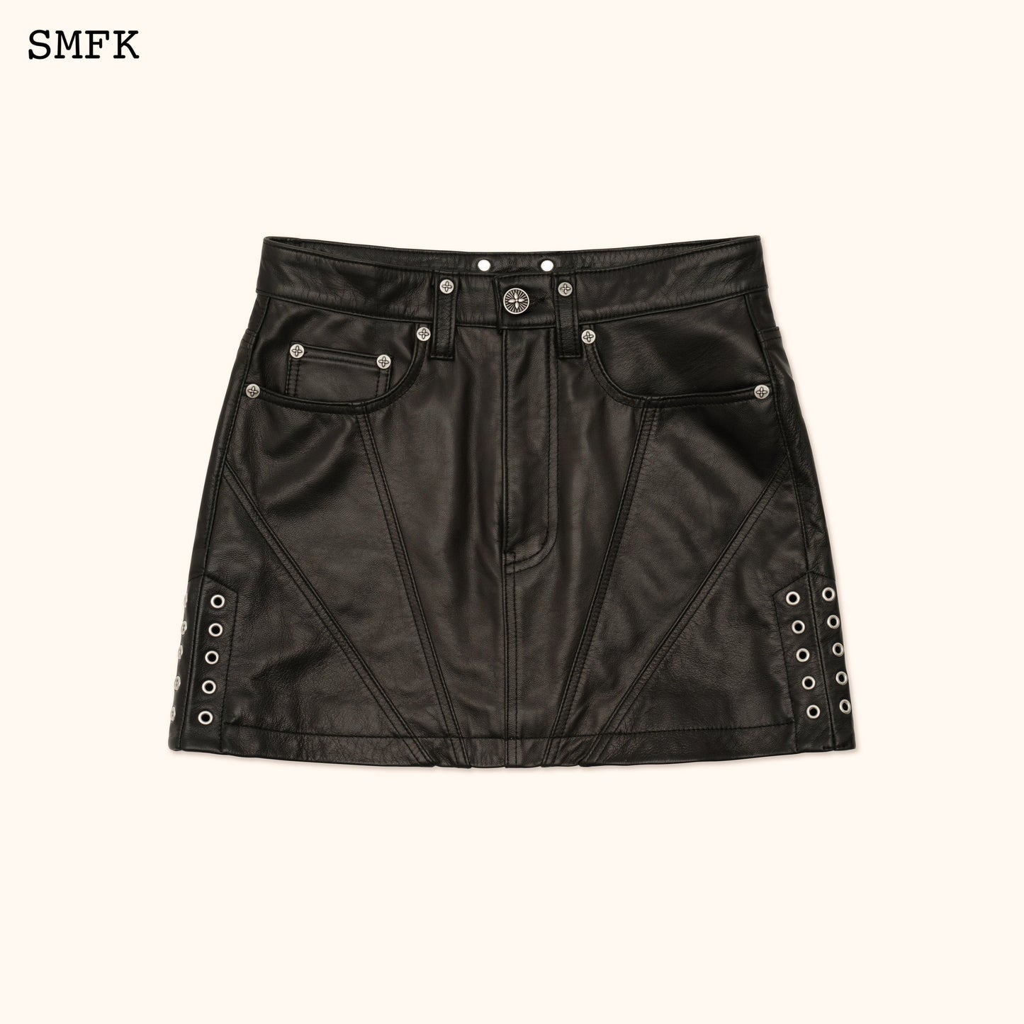 SMFK WildWorld Rock Suede Mid-Waist Mini Skirt