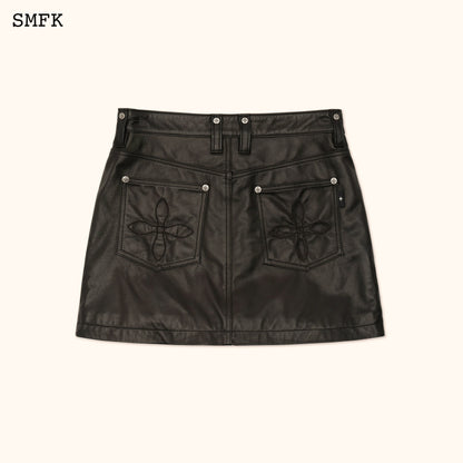 SMFK WildWorld Rock Suede Mid-Waist Mini Skirt