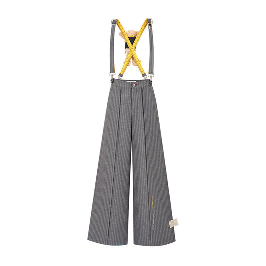 13DE MARZO Tailor Bear Ruler Overall Grey