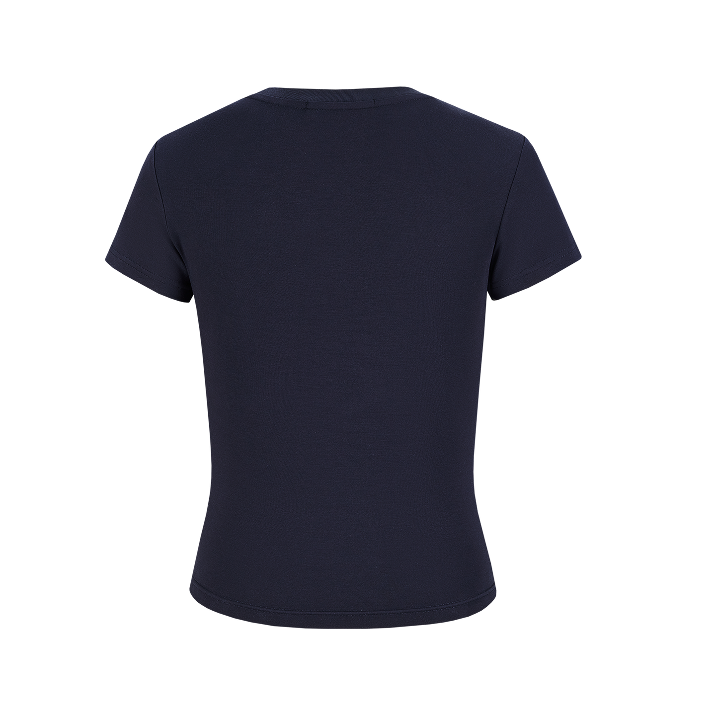 13DE MARZO Mini Logo Tight Tee Navy Blue