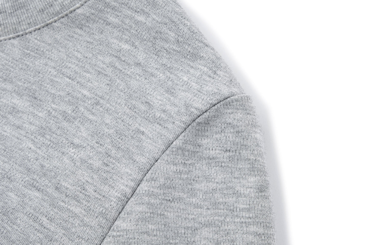 13DE MARZO Mini Logo Tight Tee Grey