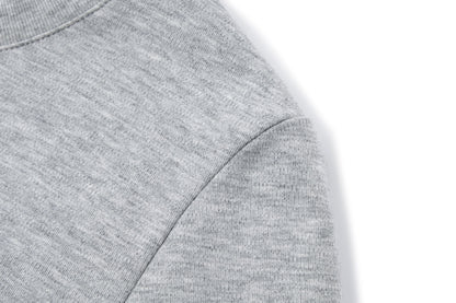 13DE MARZO Mini Logo Tight Tee Grey
