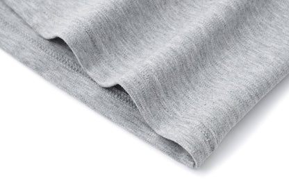 13DE MARZO Mini Logo Tight Tee Grey