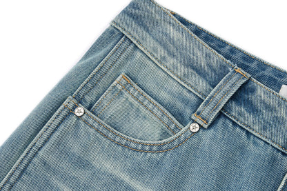 13DE MARZO Luminous Bear Star Jeans Blue