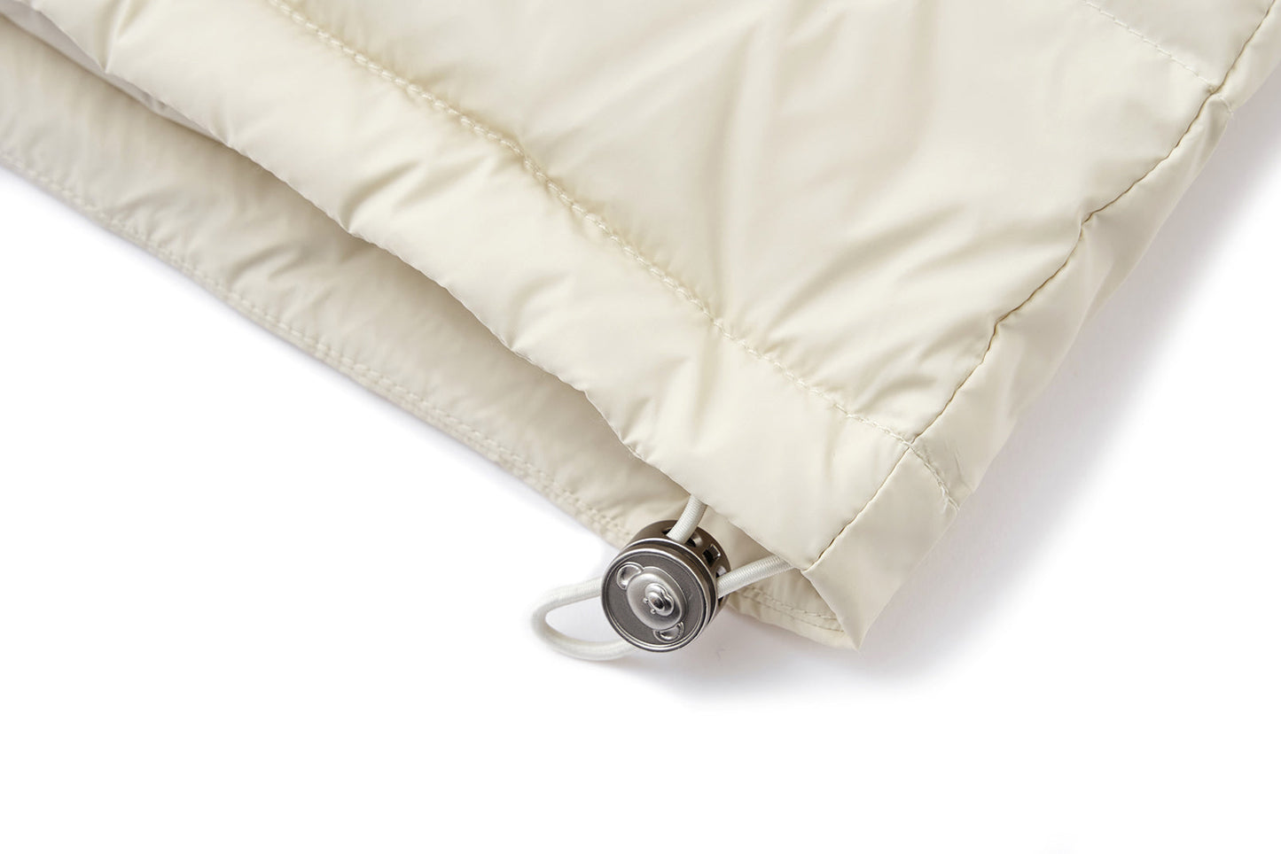 13DE MARZO Doozoo Quilted Down Jacket Beige