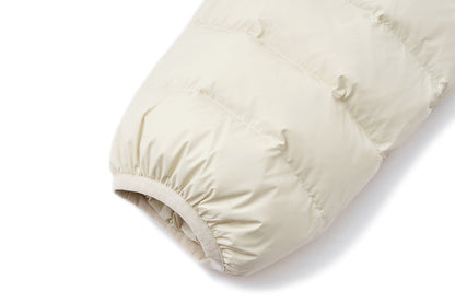 13DE MARZO Doozoo Quilted Down Jacket Beige