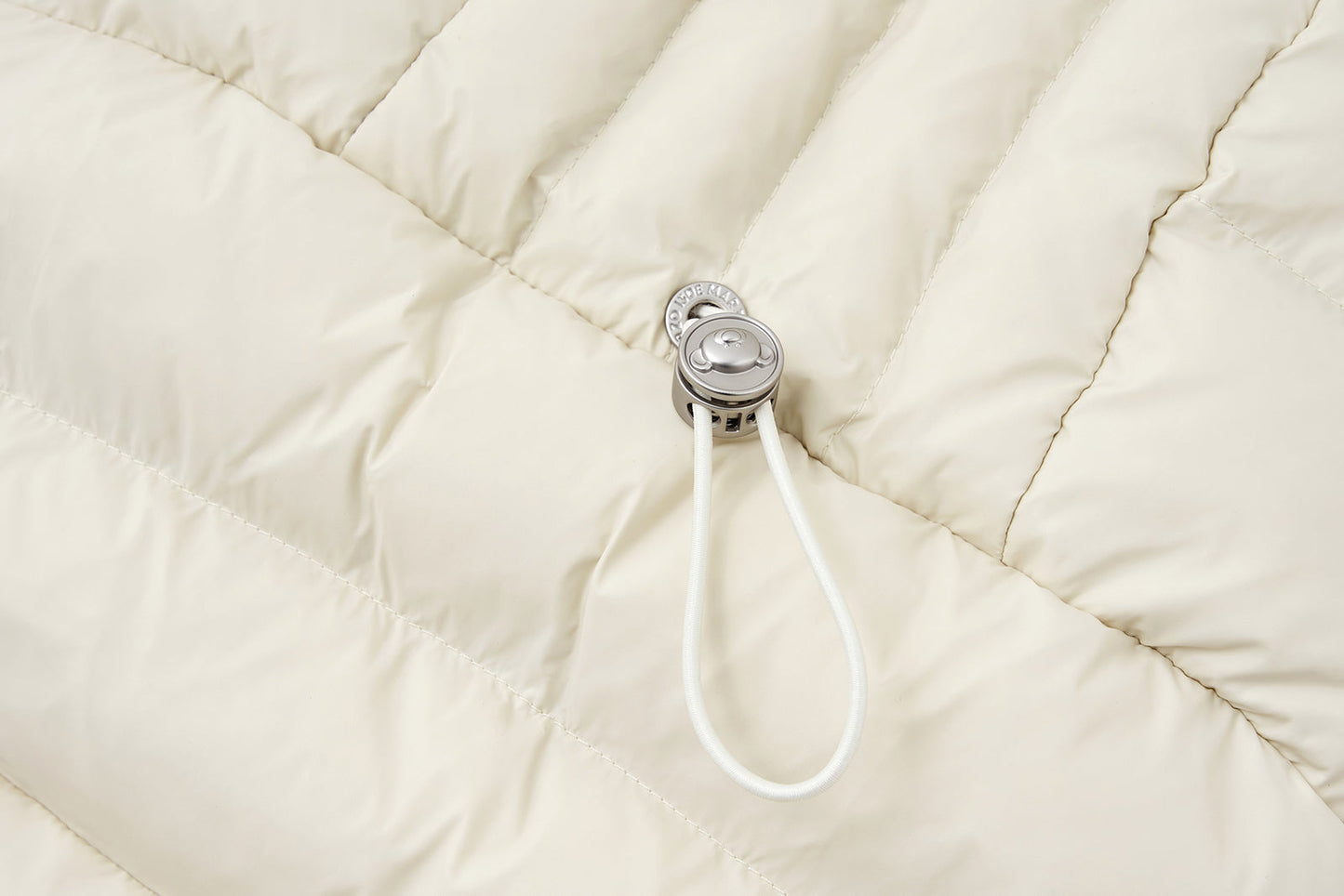 13DE MARZO Doozoo Quilted Down Jacket Beige
