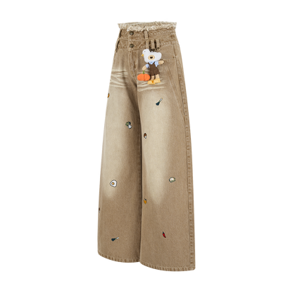 13DE MARZO Marzo Valley Casual Jeans Khaki