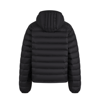 13DE MARZO Doozoo Quilted Down Jacket Black