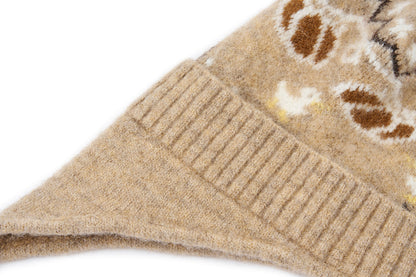 13DE MARZO Marzo Valley Horn Knit Beanie