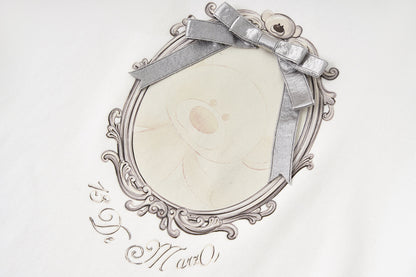 13DE MARZO Bear Magic Mirror Top White