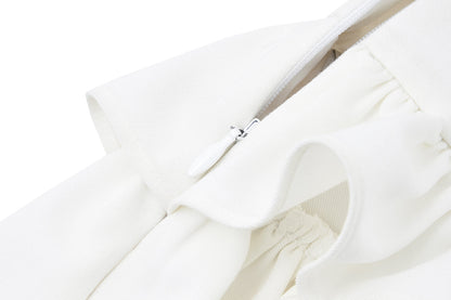 13DE MARZO x Chupa Chups Layered Tulle Skirt White