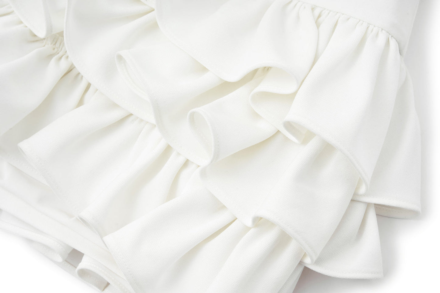 13DE MARZO x Chupa Chups Layered Tulle Skirt White