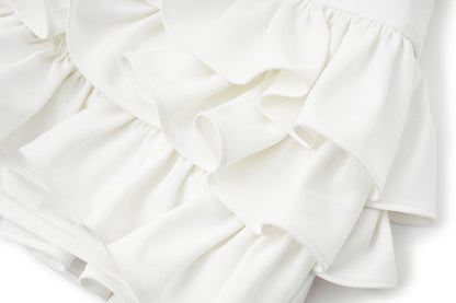 13DE MARZO x Chupa Chups Layered Tulle Skirt White