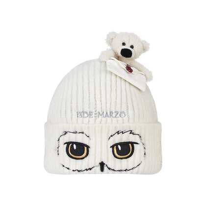 Harry Potter × 13DE MARZO Hedwig Hogwarts Offer Bear Beanie