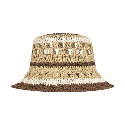 13DE MARZO Crochet Bucket Hat Khaki