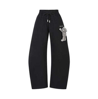 13DE MARZO Casual Bear Blade Sweatpants Black