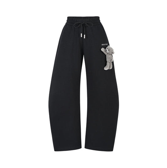 13DE MARZO Casual Bear Blade Sweatpants Black
