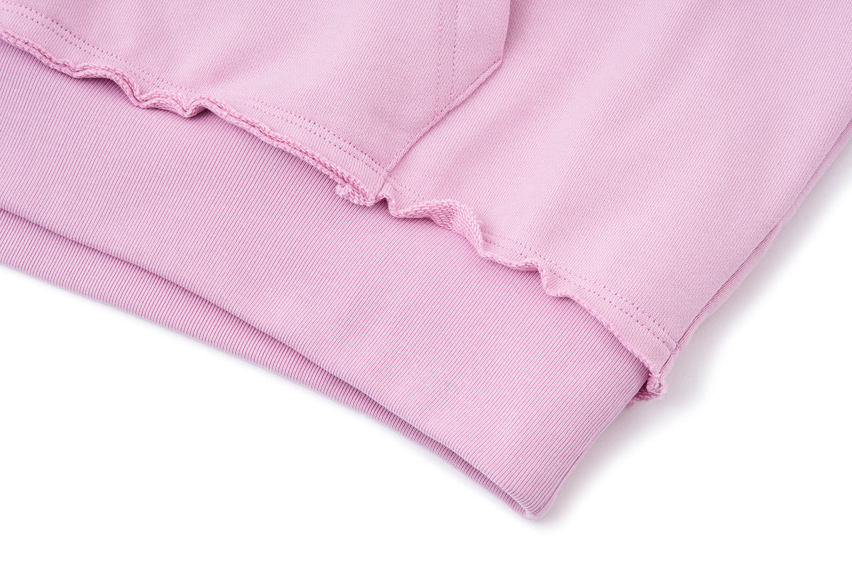 13DE MARZO Crystal Ball Print Hoodie Pink
