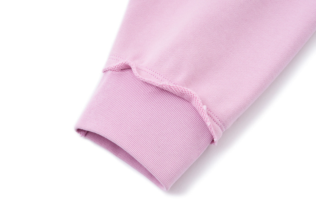 13DE MARZO Crystal Ball Print Hoodie Pink