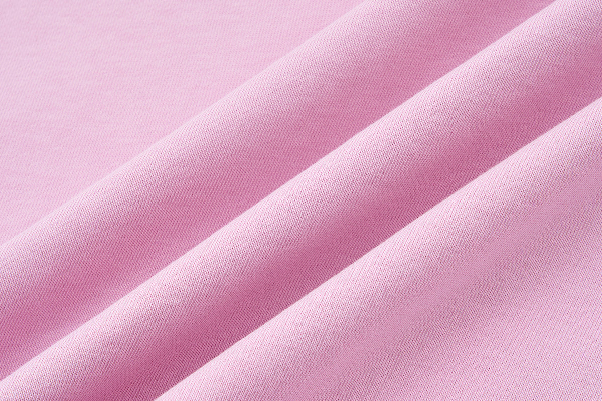13DE MARZO Crystal Ball Print Hoodie Pink
