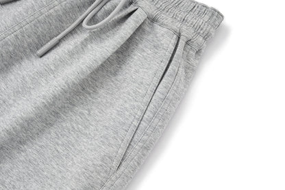 13DE MARZO Pocket Bear Wide-leg Sweatpants Grey