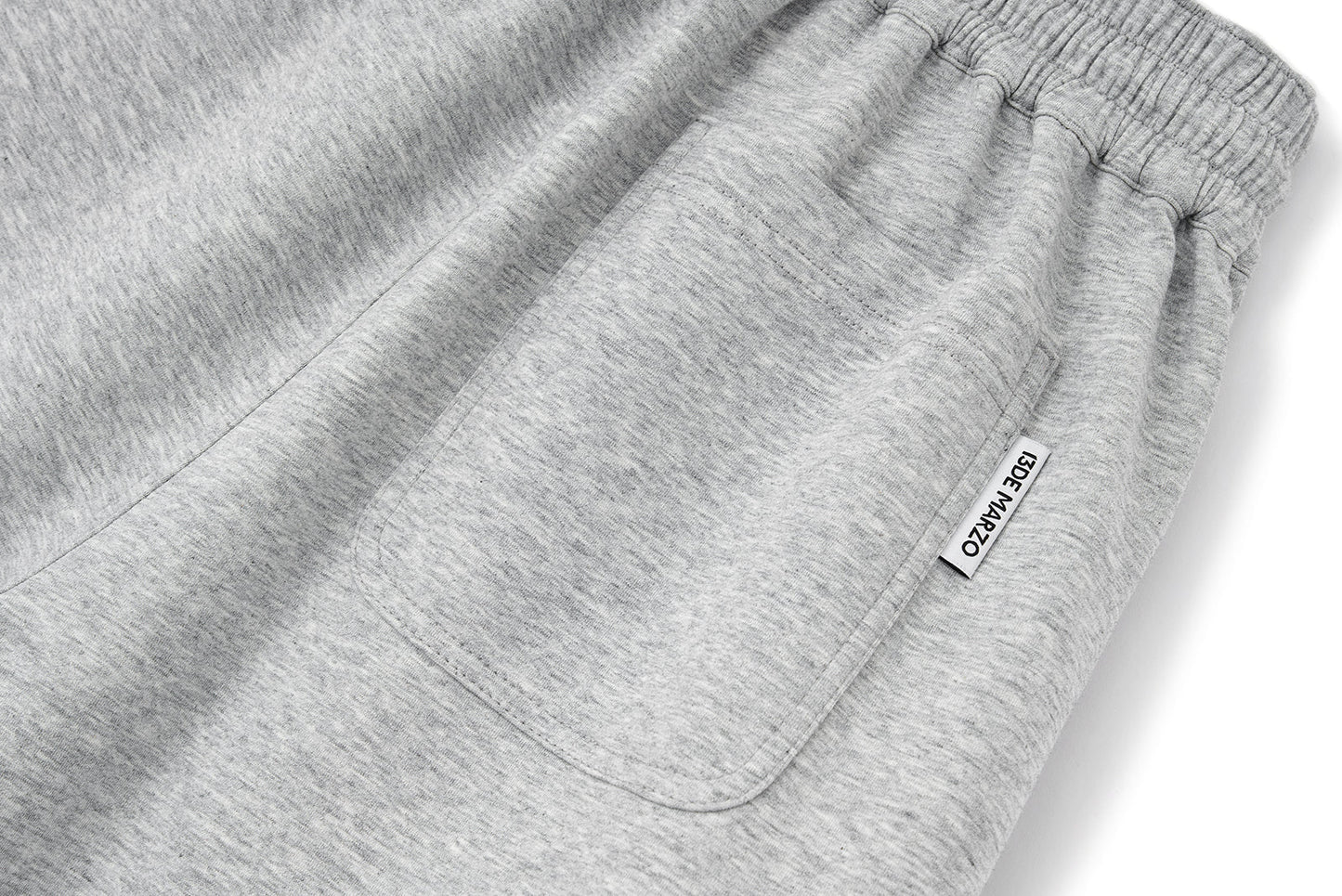 13DE MARZO Pocket Bear Wide-leg Sweatpants Grey