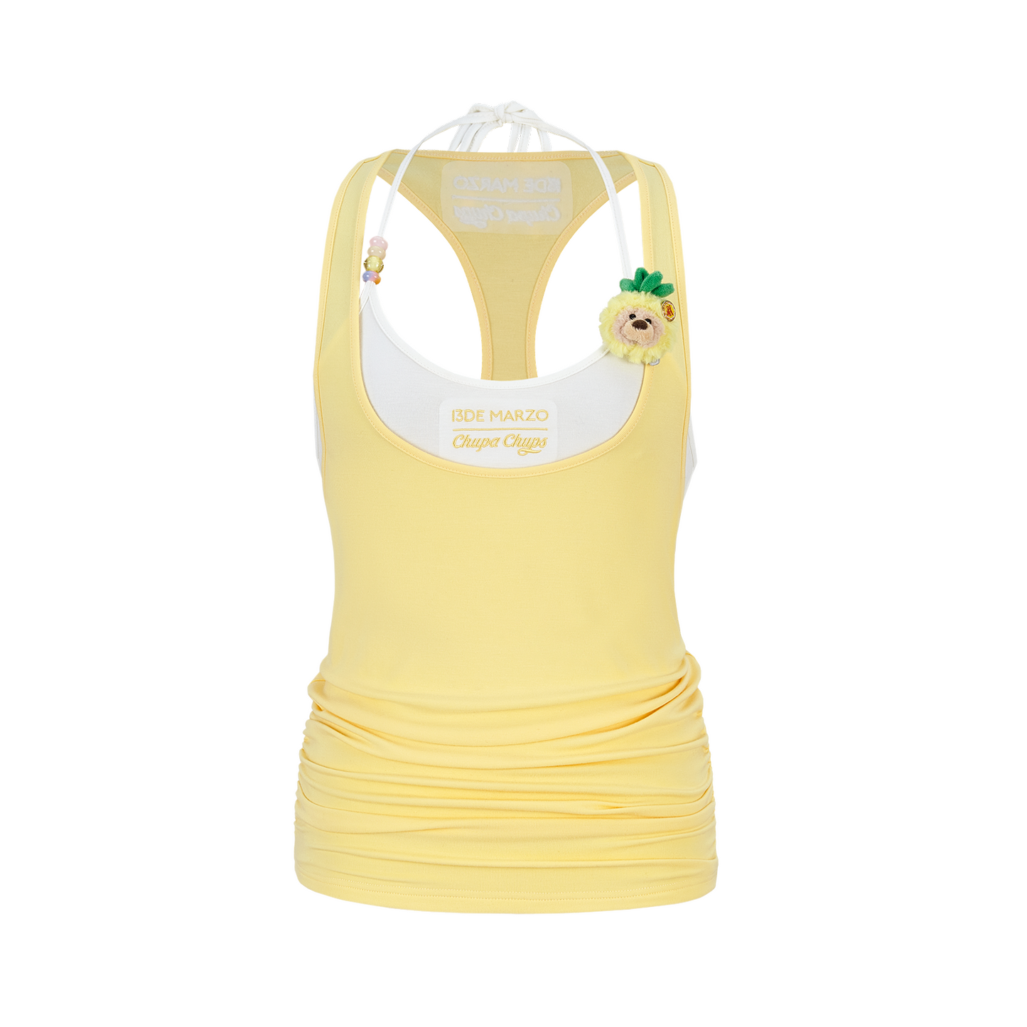 13DE MARZO x Chupa Chups Lollipop Cami Top Set Yellow