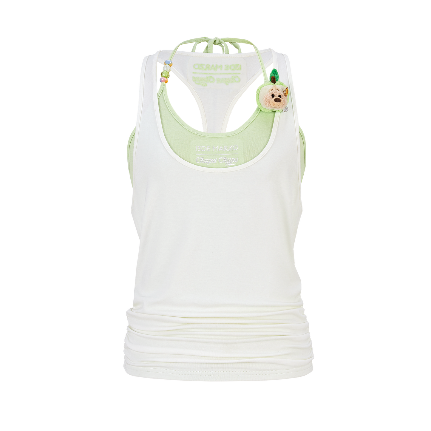13DE MARZO x Chupa Chups Lollipop Cami Top Set White