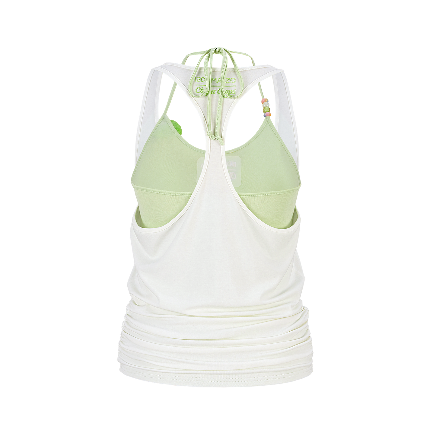 13DE MARZO x Chupa Chups Lollipop Cami Top Set White