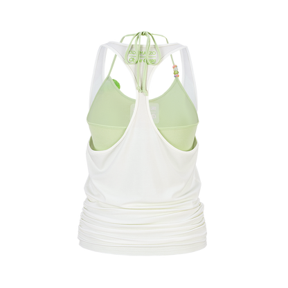 13DE MARZO x Chupa Chups Lollipop Cami Top Set White