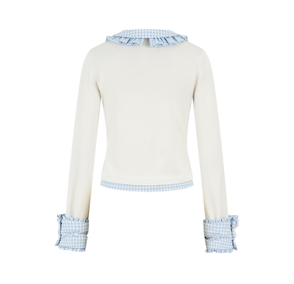 13DE MARZO Nighty Night Bear Sleeve Shirt